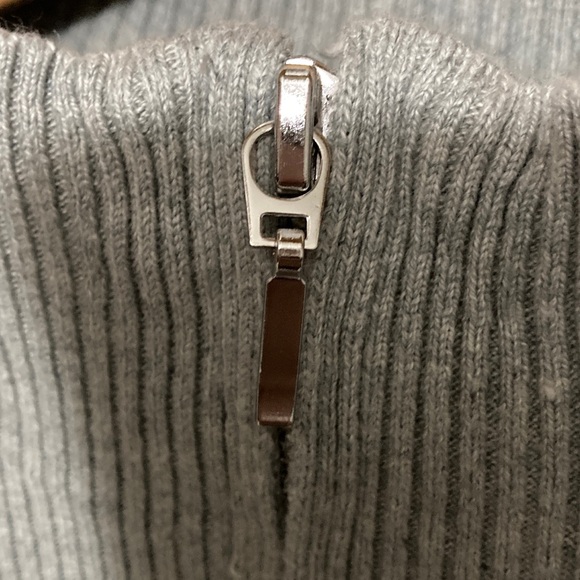 Haven Well Within Women’s Gray 1/4 Zip-Up Pullover Sweater, Size XL Cashmere - Picture 5 of 8